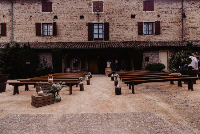 Mariage de C & J et Cérémonie laïque | Domaine de la Croix Rochefort