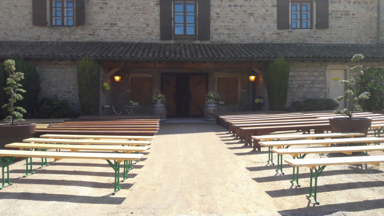 Mariage N&A avec cérémonie laïque | Domaine de la Croix Rochefort